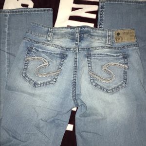Silver Bootcut Jeans